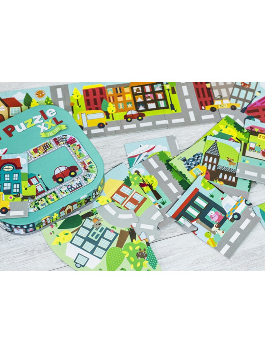 Puzzle XXL Apli Kids - Miasto 3+