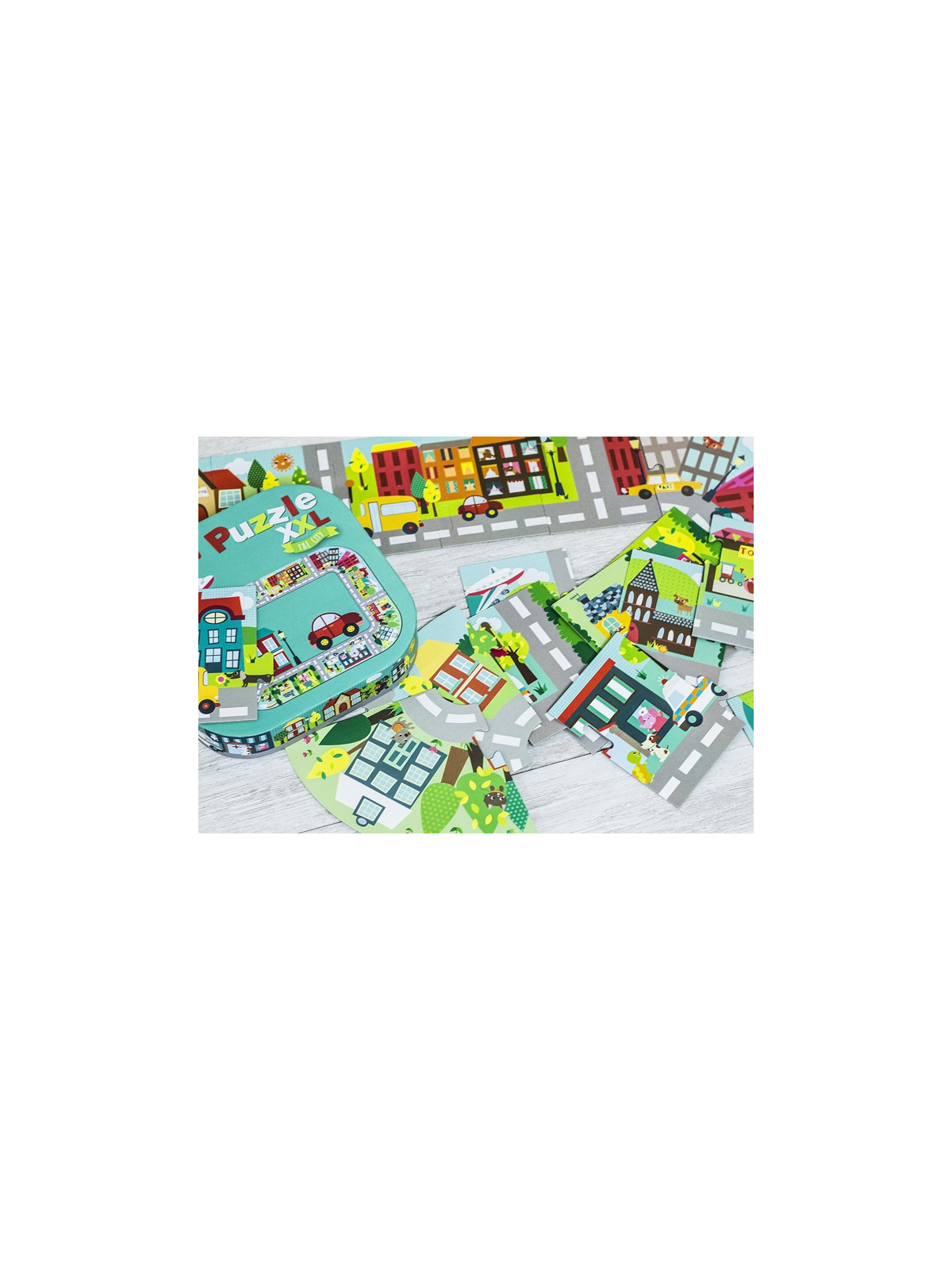 Puzzle XXL Apli Kids - Miasto 3+