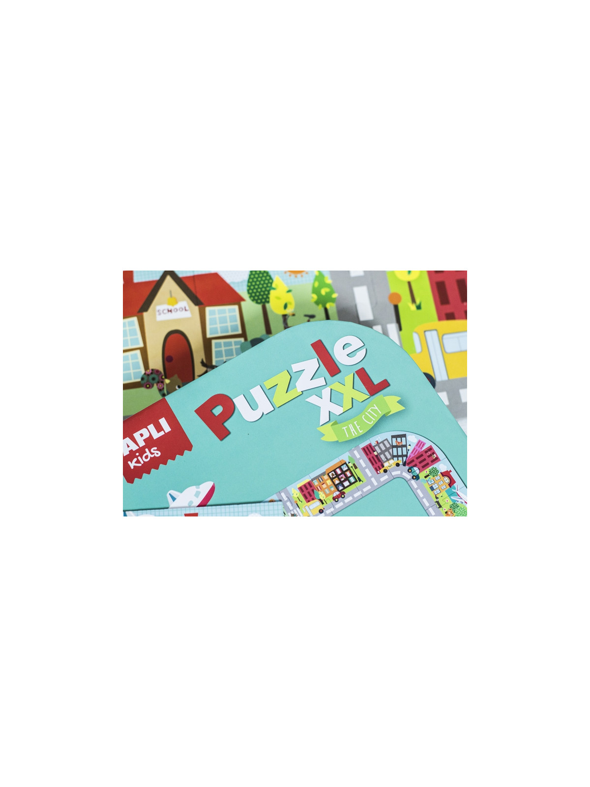 Puzzle XXL Apli Kids - Miasto 3+