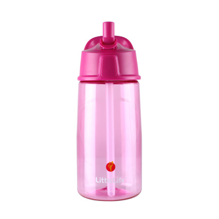 Bidon Flip-Top LittleLife 550ml - Pink