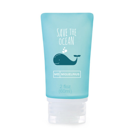 Pojemniczek podróżny Save The Ocean 60 ml - Zielony