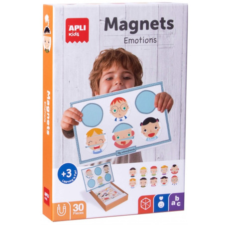 Magnetyczna układanka Apli Kids - Emocje