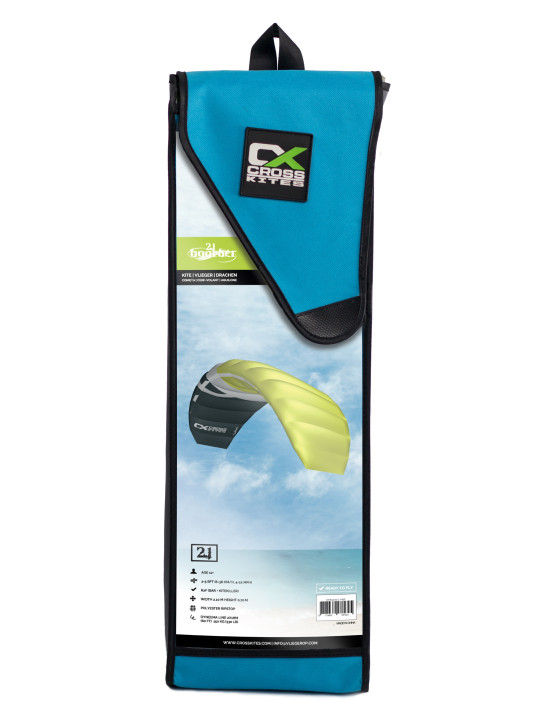 Latawiec Cross Kites Boarder 1.8 Fluor Green