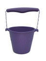 Składane wiaderko do wody i piasku Scrunch Bucket - Purpurowy