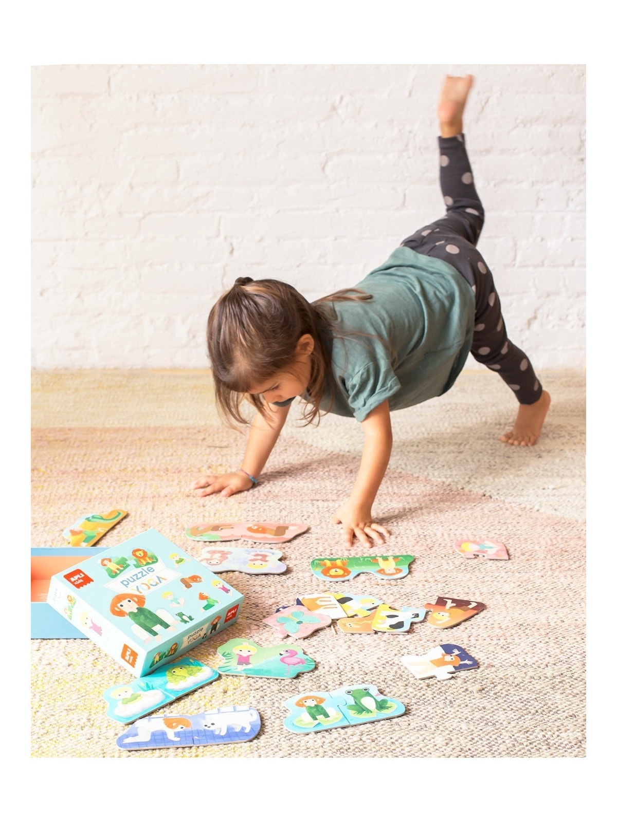 Puzzle Duo Expressions Apli Kids - Yoga 3+