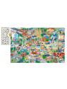 Puzzle obserwacyjne Apli Kids - Miasto 104 el.5+