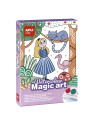 Zestaw artystyczny z akwarelami i magicznym markerem Apli Kids - Magic Art