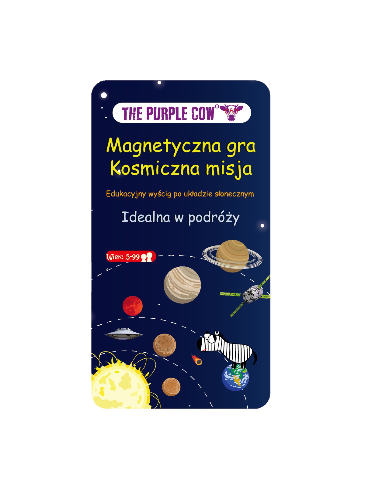 Gra magnetyczna The Purple Cow - Kosmiczna misja