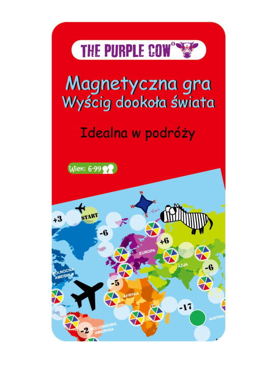 Gra magnetyczna The Purple Cow - Wyścig dookoła świata