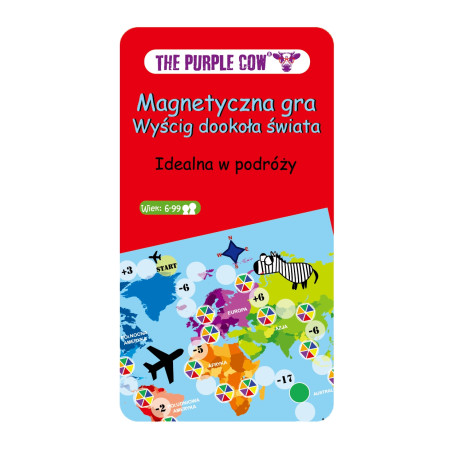 Gra magnetyczna The Purple Cow - Wyścig dookoła świata