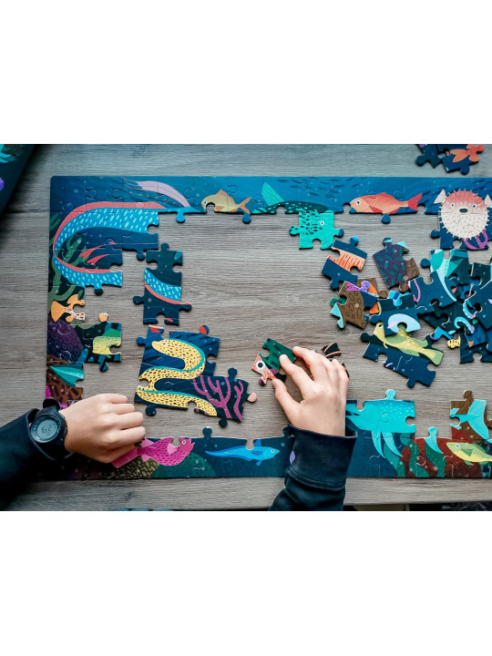 Puzzle świecące w ciemności Apli Kids - Ocean 5+