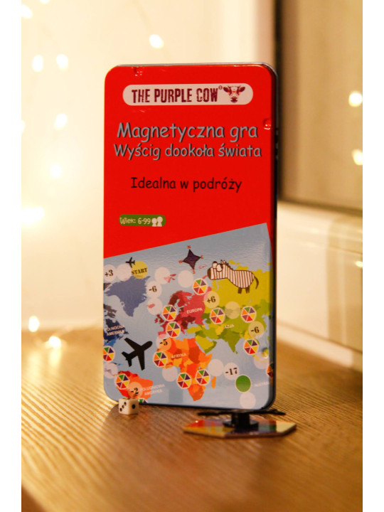 Gra magnetyczna The Purple Cow - Wyścig dookoła świata