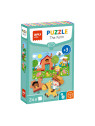 Puzzle edukacyjne 24 elementy Apli Kids - Farma