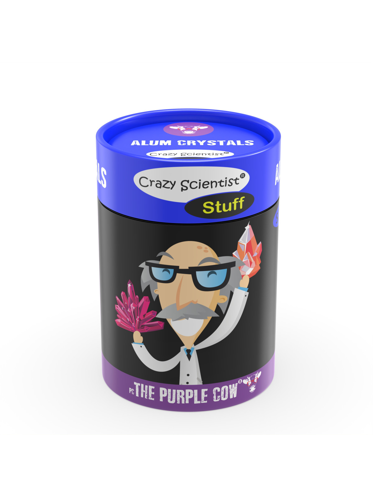 Mini eksperymenty The Purple Cow - Kryształ ałunu