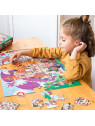 Puzzle obserwacyjne Apli Kids - Zamek 104 el.5+