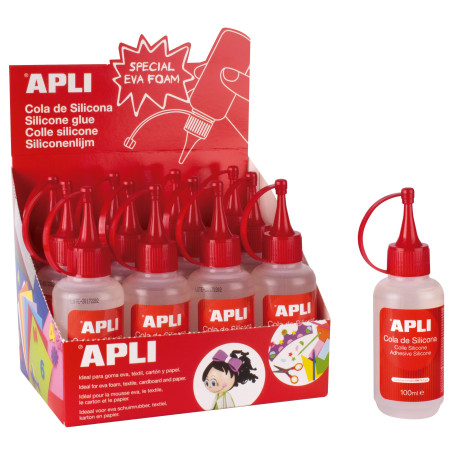 Klej silikonowy 100 ml Apli Kids