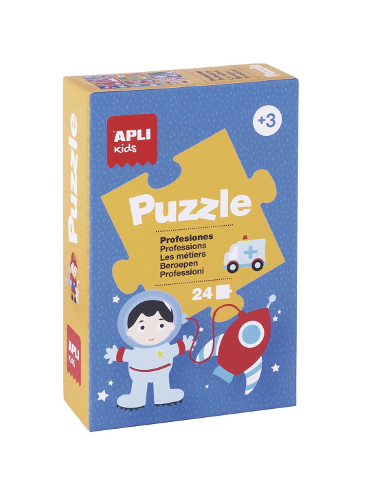 Zestaw puzzli edukacyjnych Apli Kids 6 szt.