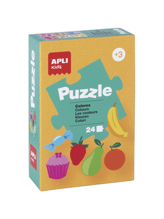 Zestaw puzzli edukacyjnych Apli Kids 6 szt.