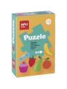 Zestaw puzzli edukacyjnych Apli Kids 6 szt.