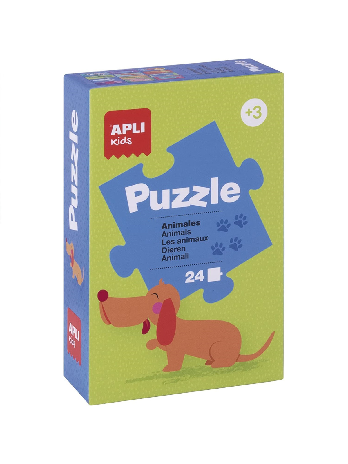 Zestaw puzzli edukacyjnych Apli Kids 6 szt.