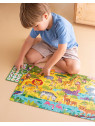 Puzzle obserwacyjne Apli Kids - W dżungli 60 el.4+