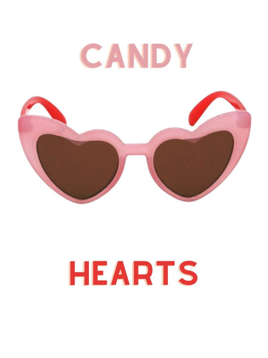 Okulary przeciwsłoneczne Elle Porte Classic - Candy Hearts 3-12 lat