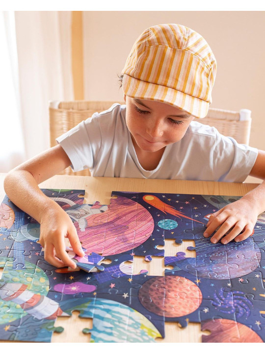 Puzzle świecące w ciemności Apli Kids - Układ słoneczny 5+