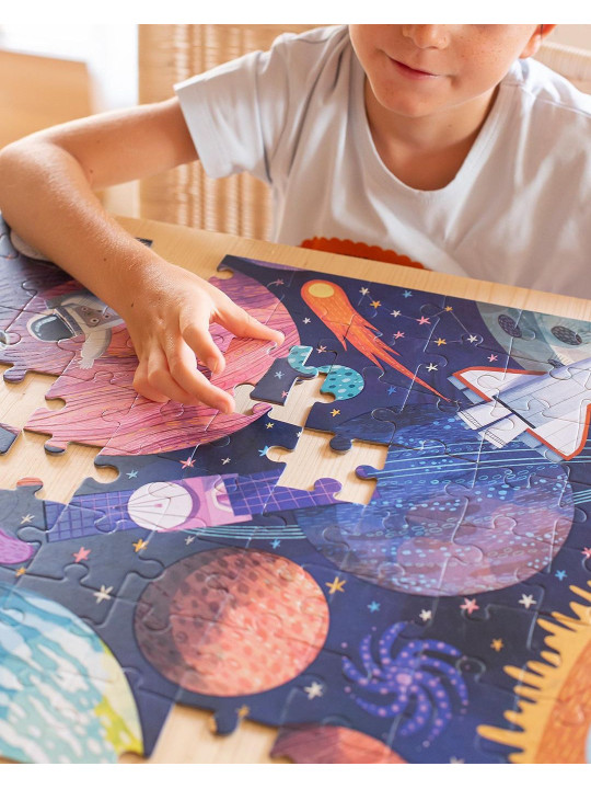 Puzzle świecące w ciemności Apli Kids - Układ słoneczny 5+