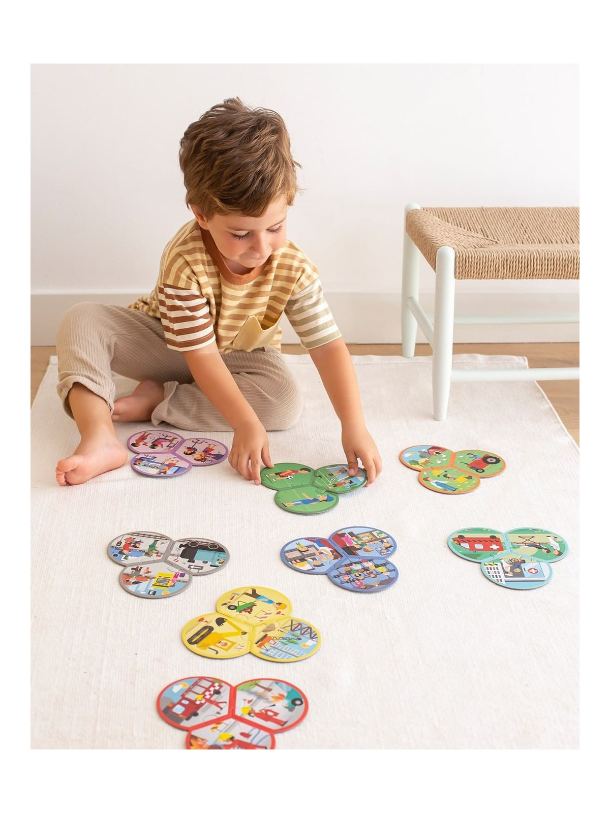 Puzzle trzyczęściowe Apli Kids - Zawody 3+