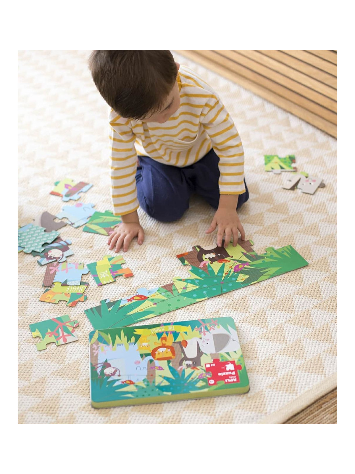 Puzzle XL Apli Kids - Dżungla 3+