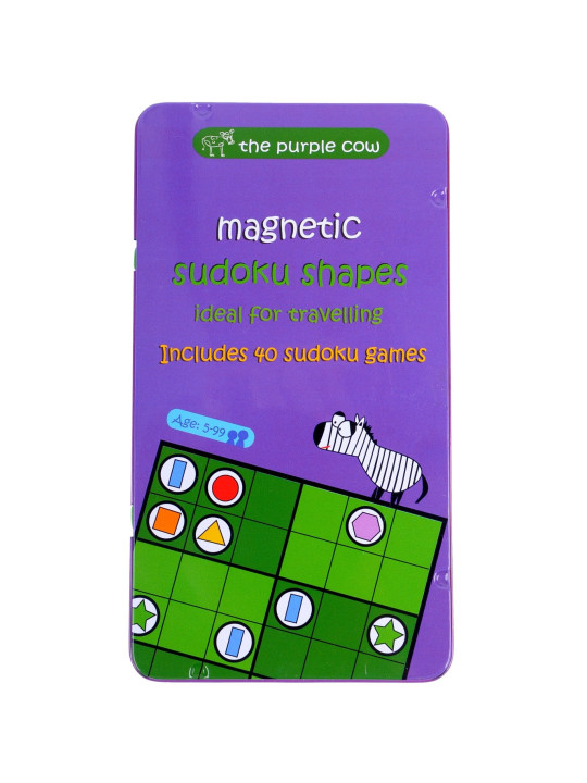 Gra magnetyczna The Purple Cow - Sudoku kształty