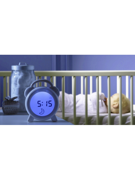 Zegar do nauki snu - Snoozee Sleep Trainer & Clock Purflo