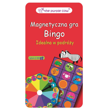 Gra magnetyczna The Purple Cow - Bingo