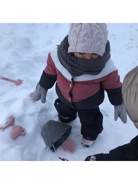 Składane wiaderko do wody i piasku Scrunch Bucket - Lila