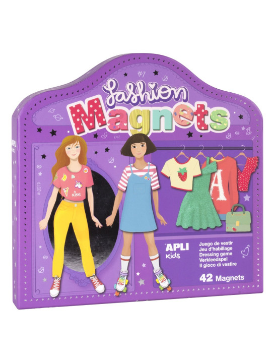 Zestaw z magnesami Apli Kids - Moda