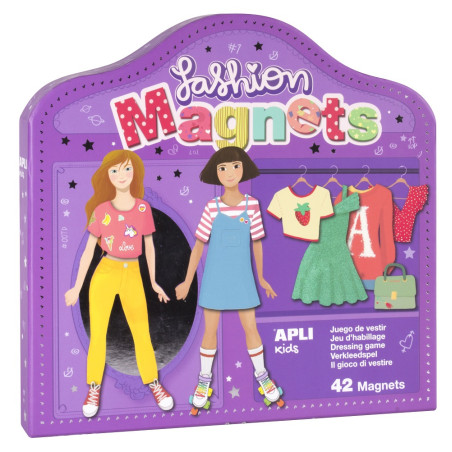 Zestaw z magnesami Apli Kids - Moda