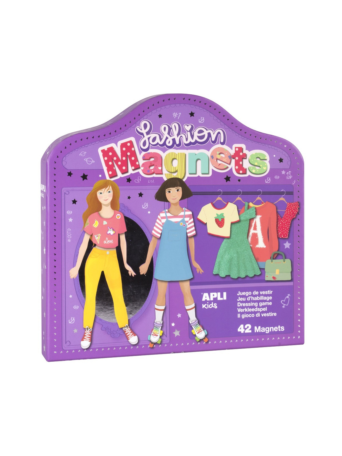 Zestaw z magnesami Apli Kids - Moda