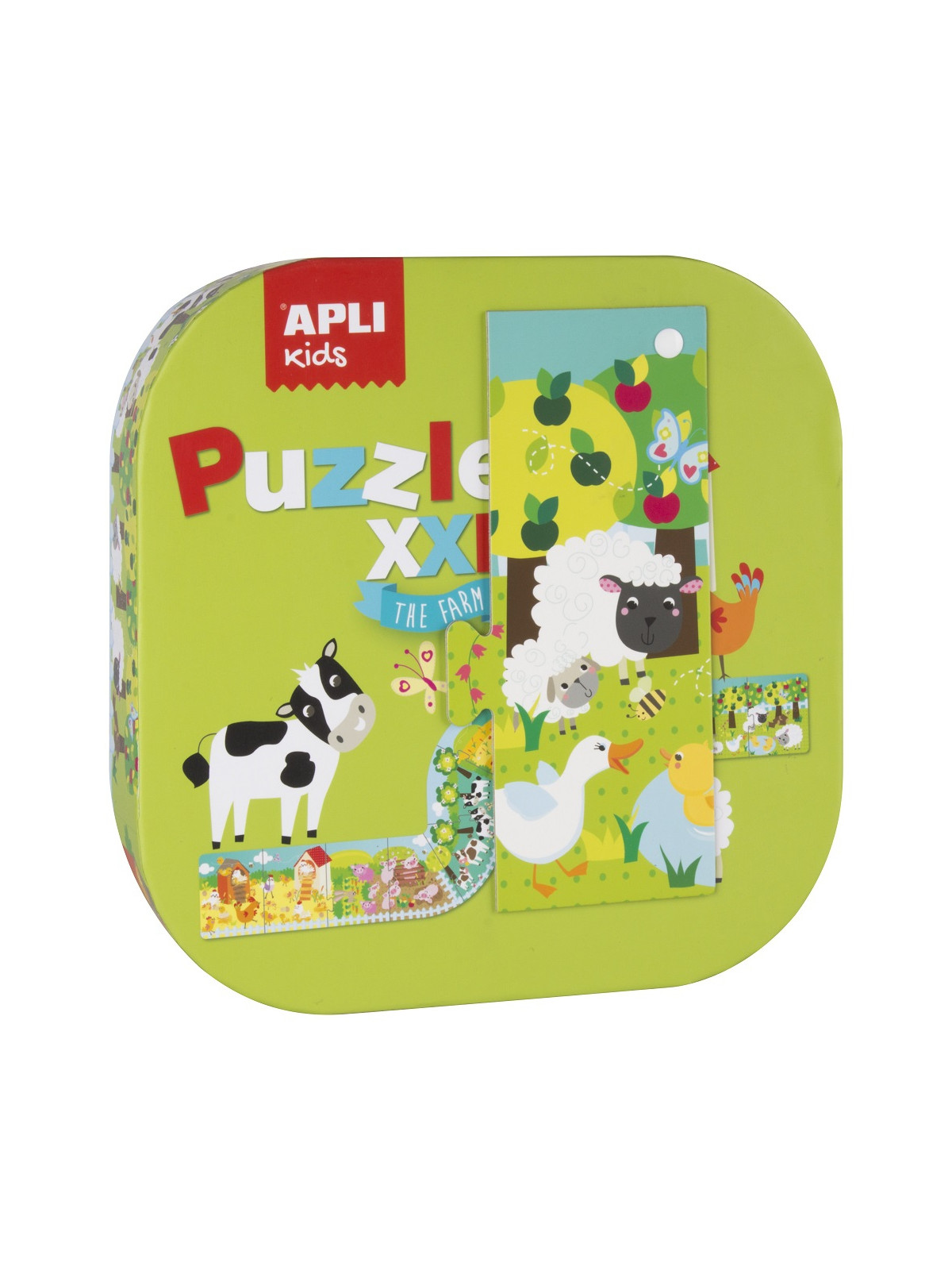 Puzzle XXL Apli Kids - Farma 3+