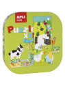 Puzzle XXL Apli Kids - Farma 3+