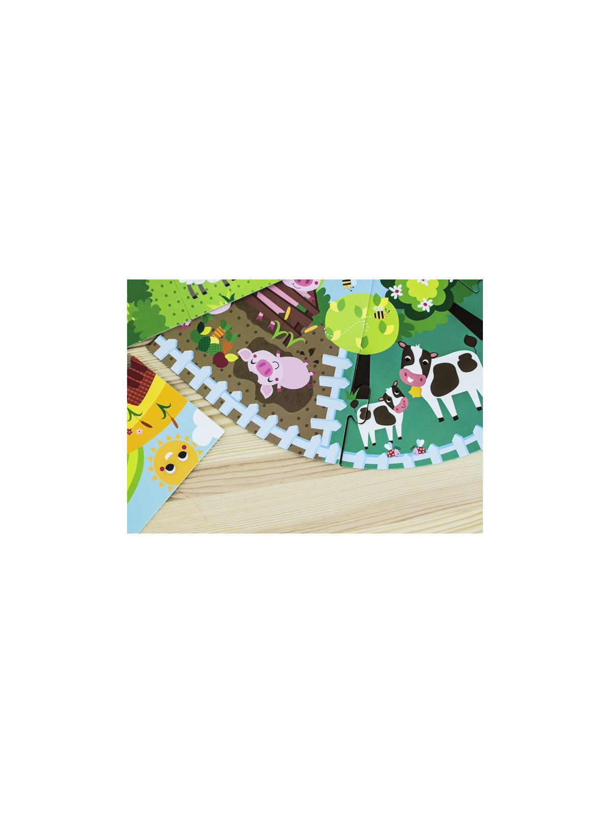 Puzzle XXL Apli Kids - Farma 3+