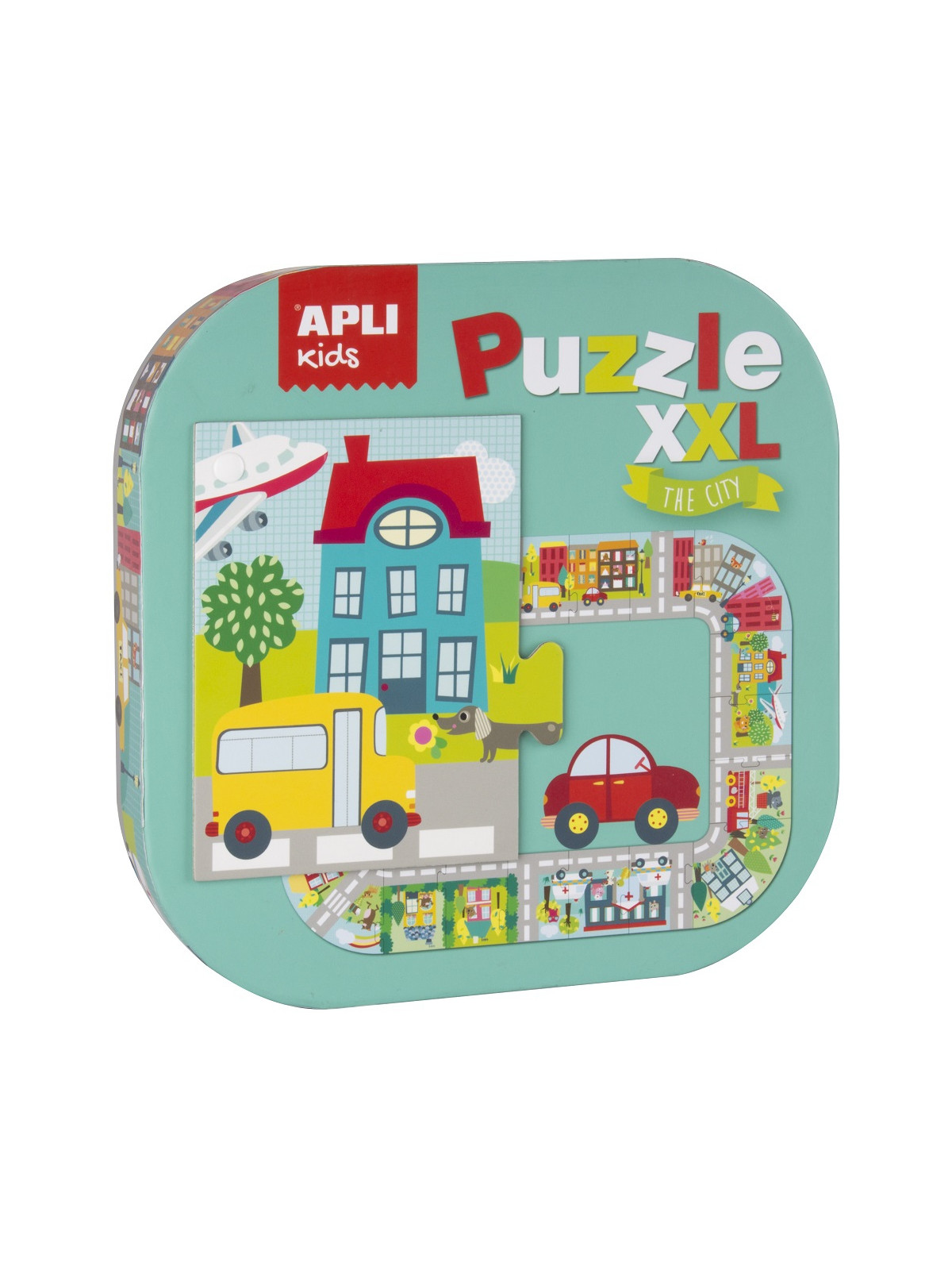 Puzzle XXL Apli Kids - Miasto 3+